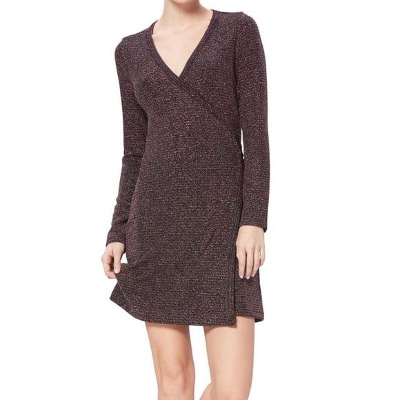 PAIGE Lucielle Long Sleeve Wrap Dress - Picture 2 of 10